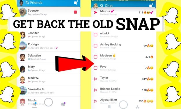 Hate The Latest Update? How To Get The Old SnapChat Design Back